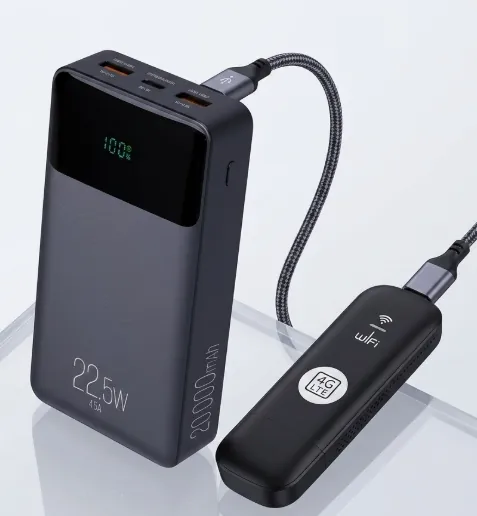 LinkGo + Cargador Portátil 20.000 mAh
